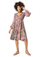 Sukienki - Ipanima Sukienka w kolorze turkusowo-różowym - miniaturka - grafika 1