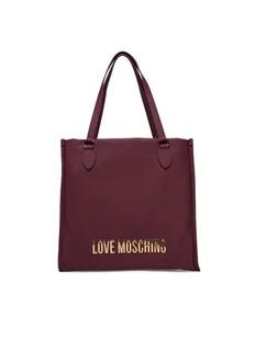 LOVE MOSCHINO Torebka JC4020PP1NKD0552 Bordowy - Torebki damskie - miniaturka - grafika 1