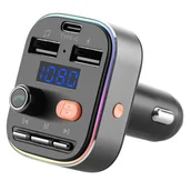 Akcesoria car audio - GoGEN Transmiter CTR 348 BT C czarny - miniaturka - grafika 1