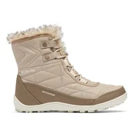 Kozaki damskie - Damskie Buty zimowe COLUMBIA MINX SHORTY III 1803151212 – Beżowy - miniaturka - grafika 1