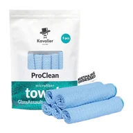 Akcesoria do mycia samochodu - KAVALIER PERFECT GLASS POLISHER 5PACK 41x41cm mikrofibra do szyb - miniaturka - grafika 1