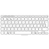 Klawiatury - LOGITECH Keys-To-Go 2 Jasnoszary 920-012985 - miniaturka - grafika 1