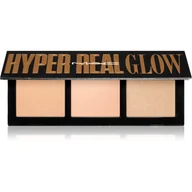 Rozświetlacze do twarzy i ciała - MAC Cosmetics Hyper Real Glow Palette Shimmy Peach - miniaturka - grafika 1