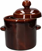 Beczki - Garnek 1,8 Beczka Hermetyczna Kamionka Do Kiszenia - miniaturka - grafika 1