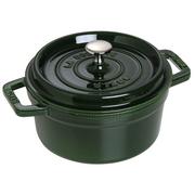 Garnki - Staub Garnek żeliwny okrągły La Cocotte 1,7 L zielony 40509-818-0 - miniaturka - grafika 1