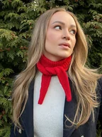 Apaszki i szaliki damskie - Wiosenny szalik sophie wełna alpaka - miniaturka - grafika 1