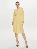 Sukienki - Rinascimento Sukienka koktajlowa CFC0117654003 Żółty Regular Fit - miniaturka - grafika 1