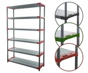 Szafy i regały magazynowe - Regał magazynowy regał plastikowy do piwnicy regał garażowy 222x150x46 EKO / Wamar-Sosenka - miniaturka - grafika 1