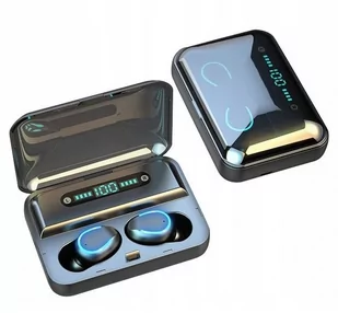 TWS F9-5 5.0 Bluetooth słuchawki bezprzewodowe słuchawki 8D bas Stereo słuchawki douszne douszne - Słuchawki - miniaturka - grafika 1