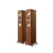 Głośniki i kolumny - KEF R5 Meta kolumna podłogowa (sztuka) Walnut - miniaturka - grafika 1