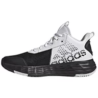 Sneakersy damskie - adidas Ownthegame 2.0 sneakersy męskie, Wielokolorowy Negbás Ftwbla, 45 1/3 EU - miniaturka - grafika 1