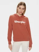 Bluzy damskie - Wrangler Bluza 112350336 Pomarańczowy Regular Fit - miniaturka - grafika 1