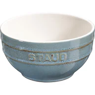 Noże kuchenne - Staub Miska do mieszania, okrągły antiktue turkus 14 cm 40511-864 - miniaturka - grafika 1