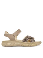 Buty dla dziewczynek - Primigi Sandały 7892122 D Brązowy - miniaturka - grafika 1