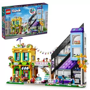 LEGO Friends Sklep wnętrzarski i kwiaciarnia w śródmieściu 41732 - Klocki - miniaturka - grafika 1