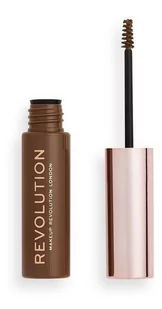 Makeup Revolution Brow Fixer żel do brwi odcień Medium Brown 6 ml - Akcesoria i kosmetyki do stylizacji brwi - miniaturka - grafika 1