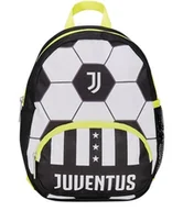 Plecaki szkolne i tornistry - Seven Mały plecak przedszkolny, F.C. JUVENTUS piłka nożna, czarny biały - boczne kieszenie na butelkę, przednia kieszeń, plecak przedszkolny dla dzieci - plecak szkolny dla dzieci, Wielobarwny, Taglia - miniaturka - grafika 1