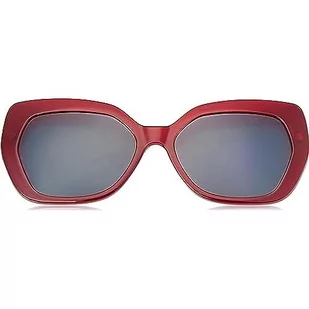 MODO & ECO Damskie okulary przeciwsłoneczne Adelia Clip On, czerwone, UK 26, Czerwony - Okulary przeciwsłoneczne - miniaturka - grafika 1