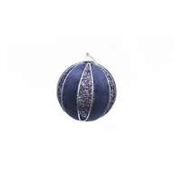 Bombki - Bombka styropianowa granatowa 8 cm - miniaturka - grafika 1