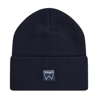 Czapki damskie - Czapka WRANGLER - Basic Beanie W0U0UHX38 Mood Indigo - grafika 1