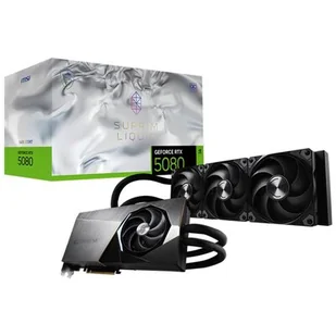 MSI GeForce RTX 5080 Suprim Liquid OC 16GB DLSS 4 - Karty graficzne - miniaturka - grafika 1