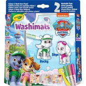 Zabawki kreatywne - Crayola Washimals: Zmywalne figurki Psi Patrol, 2 szt. - Skye i Rocky - miniaturka - grafika 1