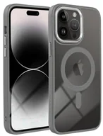Etui i futerały do telefonów - Futerał COLOR EDGE MAG COVER kompatybilny z MagSafe do IPHONE 17 Pro Max tytanowy szary - miniaturka - grafika 1