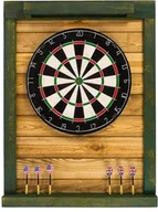 Dekoracje domu - Tablica Korkowa John Paddle do Darta Zielona - miniaturka - grafika 1