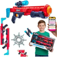 Zabawki militarne - WYRZUTNIA NA STRZAŁKI DLA CHŁOPCÓW ZURU X-SHOT Mega Combo Hawk Eye + Micro Set Prezent Świąteczny Dla Syna Wnuczka + EBOOK-3 - miniaturka - grafika 1