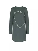 Piżamy damskie - Damska Bawełniana Koszula Nocna z długim rękawem TRIUMPH NDK 03 LSL X 46 - miniaturka - grafika 1