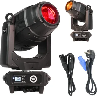 LIGHT4ME LIGHT4ME VENOM HYBRID 450 CMY głowica ruchoma LED hybryda spot beam oświetlenie sceniczne - Akcesoria do oświetlenia - miniaturka - grafika 1