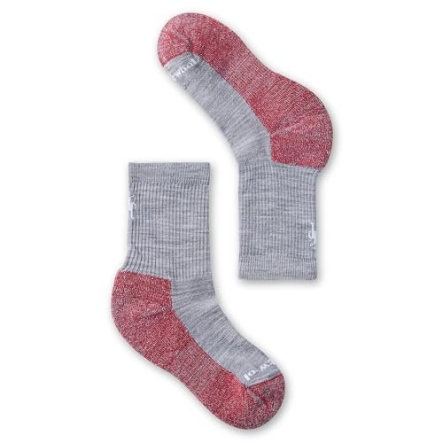Smartwool Unisex dziecięca wycieczka lekka poduszka okrągłe skarpetki dziecięce wędrówka lekka poduszka skarpety załogi (1 szt.)