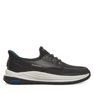 Sneakersy Skechers Meroe-Alden 205467/BLK Czarny - Sneakersy męskie - miniaturka - grafika 1