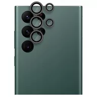 Szkła hartowane na telefon - Hofi Szkło hartowane CamRing Pro+ do Samsung Galaxy S23 Ultra Czarny - miniaturka - grafika 1