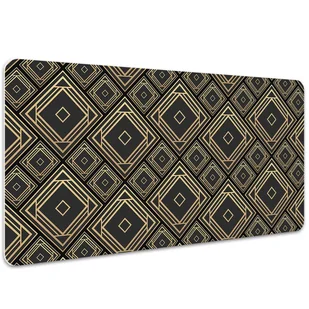 Duża mata na biurko Geometryczna iluzja 100x50 cm - Podkładki na biurko - miniaturka - grafika 1
