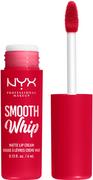 Szminki - NYX Professional Makeup Smooth Whip Matte Lip Cream pomadka 4 ml dla kobiet 13 Cherry Creme - miniaturka - grafika 1