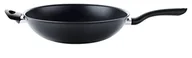 Patelnie - Wok Cenit 32 cm czarny - miniaturka - grafika 1