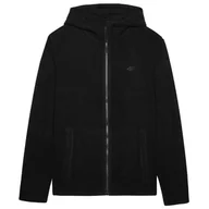 Bluzy sportowe męskie - Męska bluza 4F Fleece M290 Rozmiar: XXL / Kolor: czarny - miniaturka - grafika 1