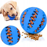 Zabawki dla psów - PIŁKA DLA PSA ZABAWKA PRZYSMAKI GUMOWA GRYZAK 7cm - miniaturka - grafika 1