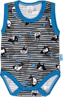 Body dla niemowląt - Body 56 Ramiączko na ramiączkach RAMKA ramki Bez rękawa ROZM. 56 Pampicio - miniaturka - grafika 1
