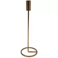 Świeczniki - H&S Decoration Wysoki świecznik w kolorze złotym 31 cm - miniaturka - grafika 1