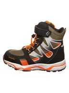 Botki damskie - Lurchi Botki zimowe "Lenno" w kolorze czarno-oliwkowym - miniaturka - grafika 1