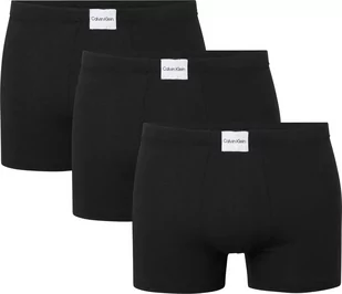 Calvin Klein Bokserki Męskie Trunk 3Pk Czarne 000Nb3262A Ub1  L - Majtki męskie - miniaturka - grafika 1
