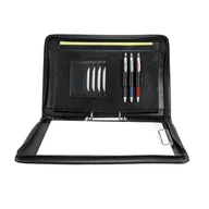 Teczki i skoroszyty - Spokey Easy, Teczka konferencyjna A4, czarna - miniaturka - grafika 1