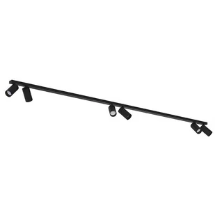 Nowodvorski Lampa punktowa listwa natynkowa MONO VI dł. 200cm GU10 czarny 7844 - Lampy sufitowe - miniaturka - grafika 1
