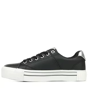 Kappa Logo Tudy, Trampki damskie, A26 Black Grey Silver, 37 EU - Trampki damskie - miniaturka - grafika 1