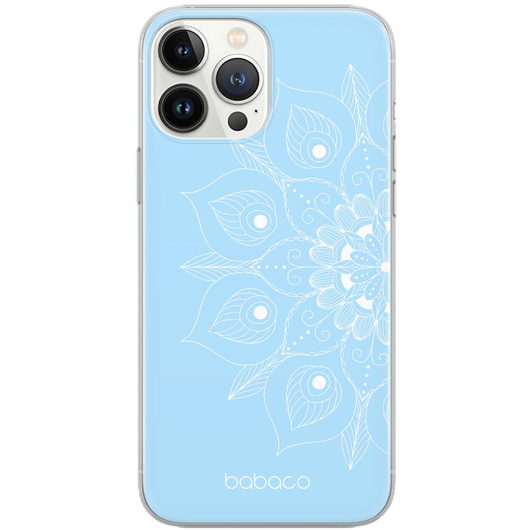 Etui do Samsung S23 Mandale 001 Babaco Nadruk pełny Niebieski