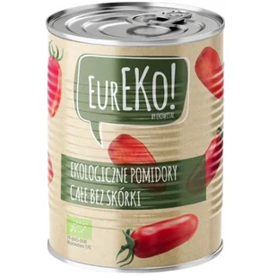 Pomidory całe bez skórki BIO 400 g - Eureko - Koncentraty warzywne, przeciery - miniaturka - grafika 1