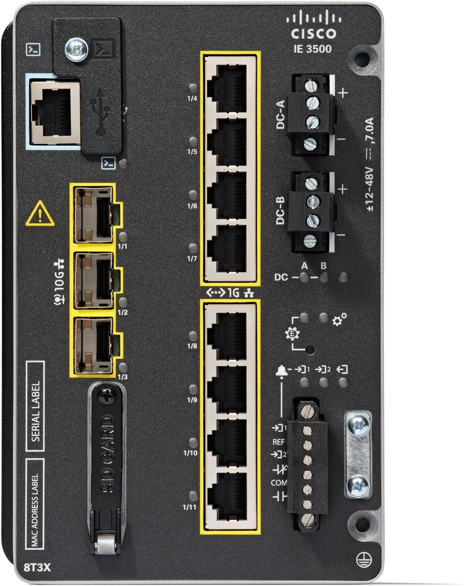 Switch Cisco IE-3500-8T3X-A