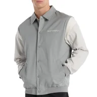 Kurtki męskie - Kurtka New Balance MO51507YST - szara - miniaturka - grafika 1